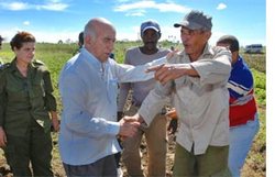 Cuban First VP Jose Ramon Machado Ventura Urges Speedy Planting of Short Cycle Crops